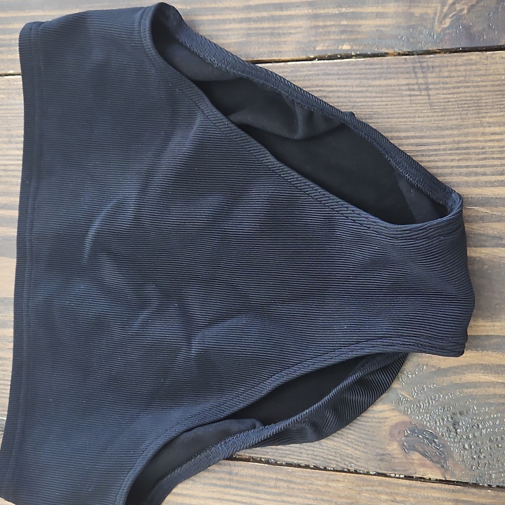 Lands' End High Waitsed Bikini Bottoms Size 8